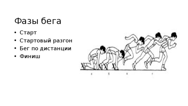 Совершенствование техники бега на средние дистанции техника финиширования рисунок