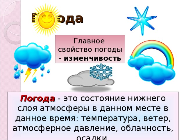 Погода в данный момент времени. Погода и климат определение. Презентация на тему погода. Презентация по теме погода и климат. Главные свойства погоды.