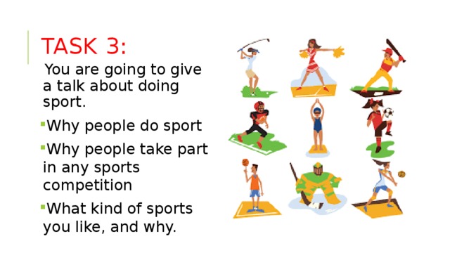 Why people do sport презентация 7 класс