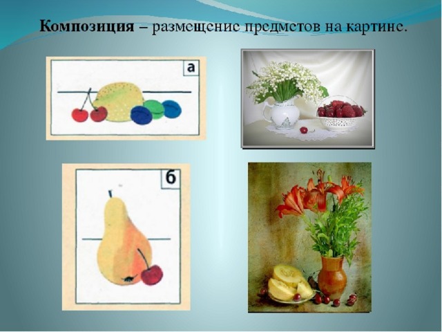 Композиция это в изобразительном искусстве презентация