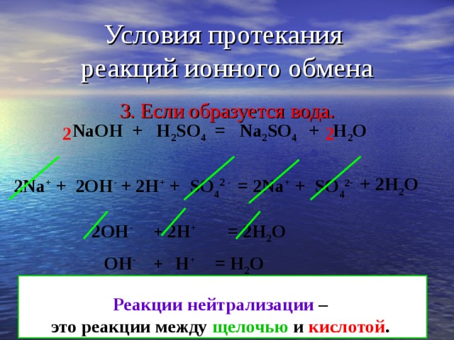 Hcl молекулярно ионные реакции. Ионное уравнение реакции s+2h=h2s. Ионное уравнение NAOH+h2. Условия протекания реакций ионного обмена. H2s NAOH ионное.