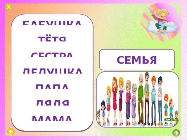 СЕМЬЯ 