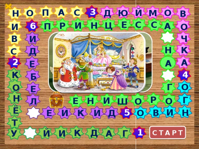 А 3 С П Й О М Д О Ю Н В С Е С Ц Н И Р А П 6 И О Ч В И Н К С Д А 2 А Е К 4 Б Г О О Е Н Р И Г Е Н О О Ш Л Ё И В Н 5 Е И К И Д О Т У А К И Д 1 СТАРТ Г Й 