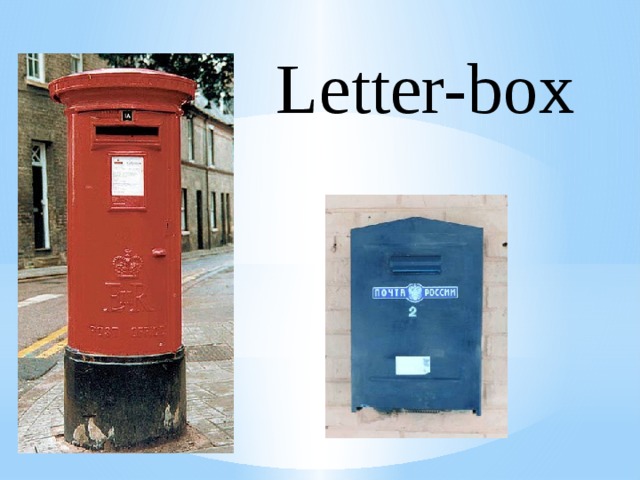 Letter-box 