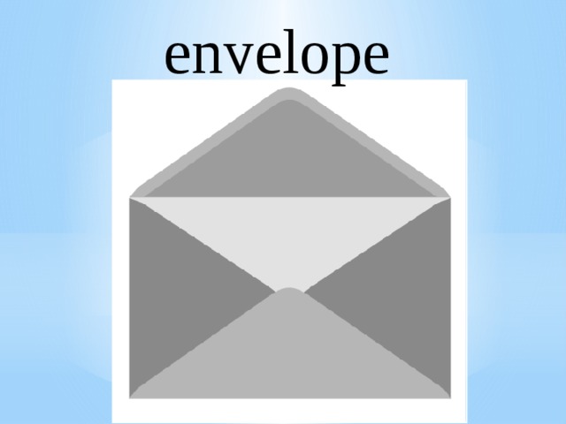 envelope 