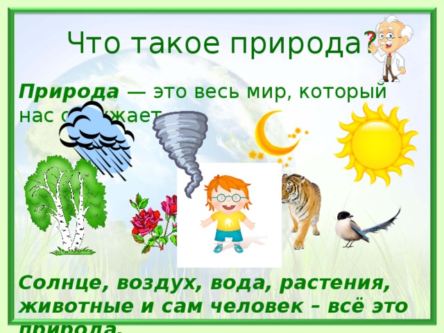 Что такое природа 5 класс. Солнце воздух и вода для растений. Воздух вода растения животные. Воздух вода растения животные и человек это. Что солнце воздух вода растения животные и человек.