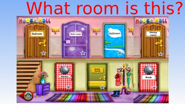 What room is this?   Dining room Study 