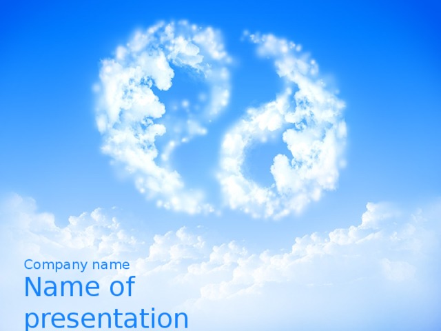Company name Name of presentation  