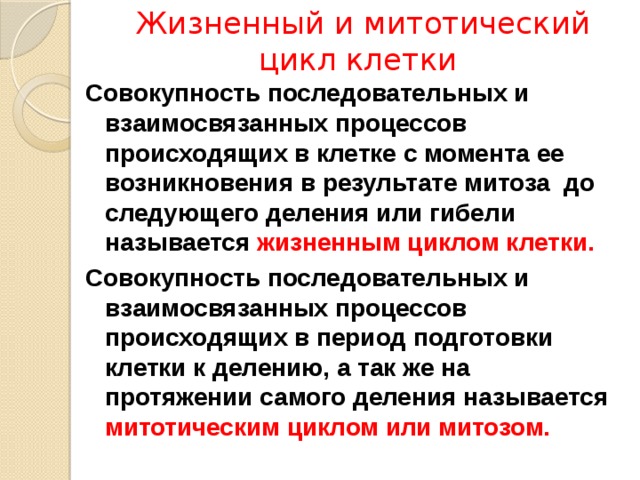 Цикл совокупность