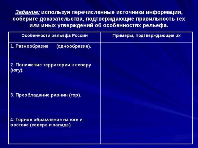 Особенности рельефа 8 класс. Особенности рельефа примеры. Общие черты рельефа. Общие черты рельефа России 8 класс. Вывод о характере рельефа России.