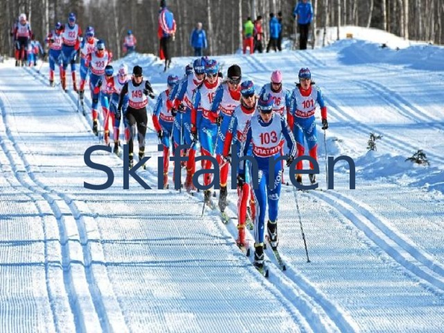 Skifahren 