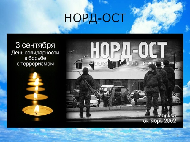 Норд ост презентация