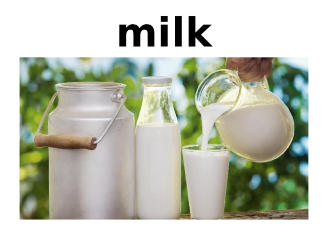milk 