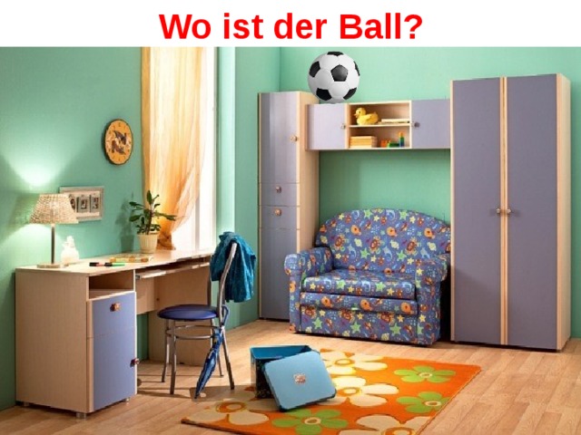 Wo ist der Ball?