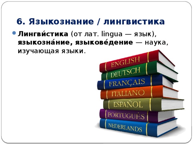 Языкознание картинки для презентации