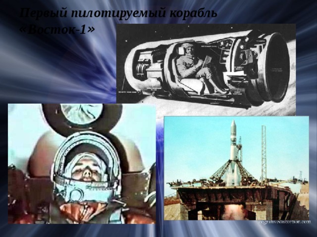 Первый пилотируемый корабль « Восток-1 » 
