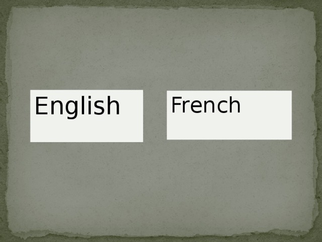 English French 