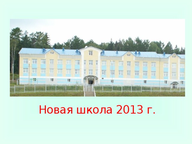 Новая школа 2013 г.