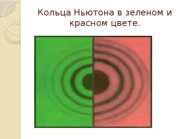 Кольца ньютона презентация