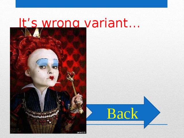 It’s wrong variant … Back 