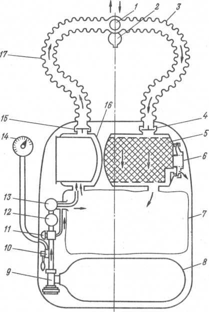 Схема работы респиратора р 30