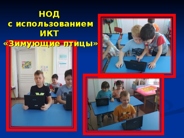 НОД с использованием ИКТ «Зимующие птицы» 