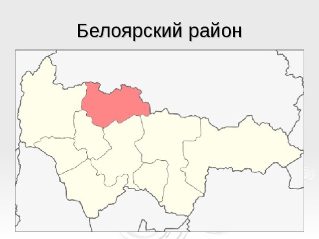 Белоярский район 