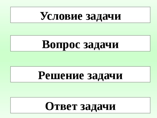 Условия задачи ответь на вопросы