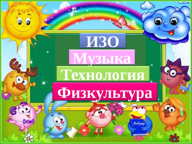 ИЗО Музыка Технология Физкультура