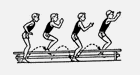 Прыжки через скамейку боком техника выполнения