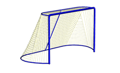 Хоккейные ворота рисунок