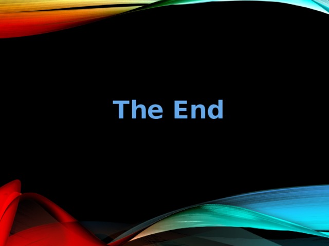 The End 
