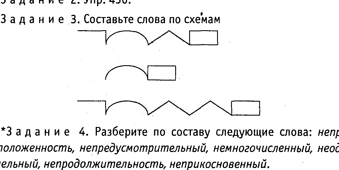 Составь выражение по схемам 4 класс