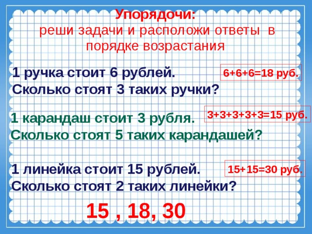 Задача 1 рубль. Решение задачи 6 карандашей. Задача про ручки. Реши задачу ручка стоит 6 рублей сколько стоят 3 таких ручки. Математика 3 класс задача на 3 ручки.