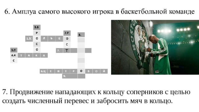 Кроссворд на тему баскетбол. Кроссворд но тему басске. Амплуа самого высокого игрока в баскетбольной команде. Сканворд на тему баскетбол. Кроссворд баскетбол.