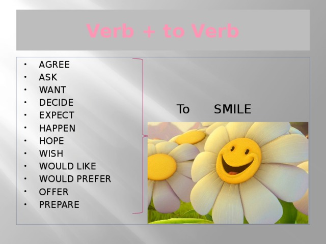 Verb patterns презентация