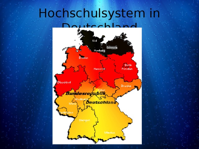 Hochschulsystem in Deutschland 