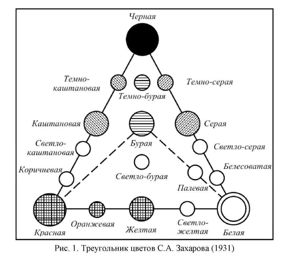 Цвет почвы