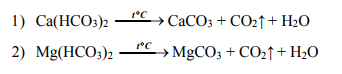 Разложение гидрокарбоната магния. Разложение гидрокарбоната кальция. Реакция образования накипи. Термическое разложение карбонатов и гидрокарбонатов.