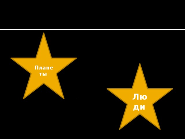 Планеты  Люди  