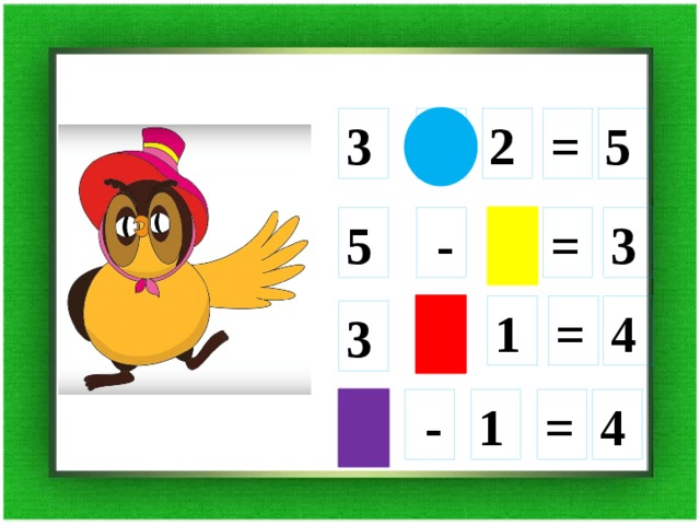 + 3 = 5 2 = 3  - 5 2 = 1 4 3 + = 5  - 1 4 