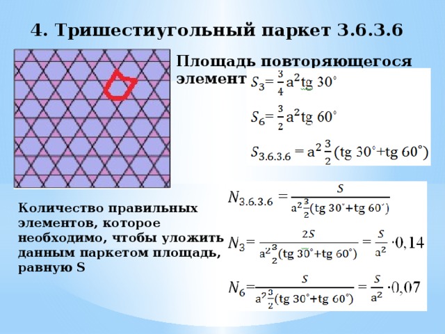 Повторяться площадь