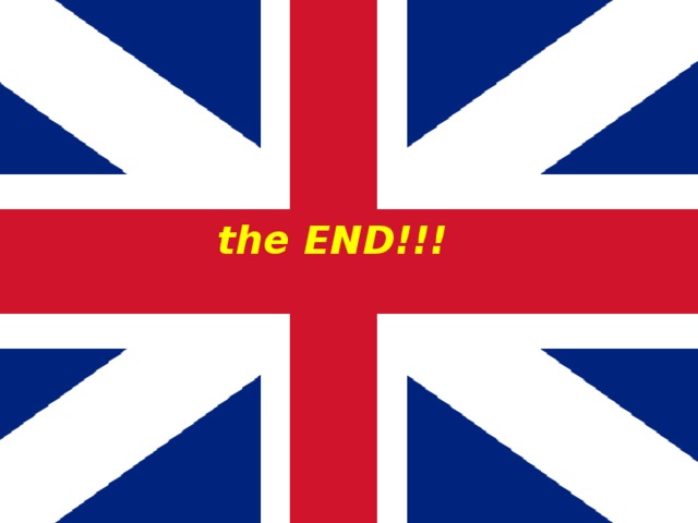 the END!!!   