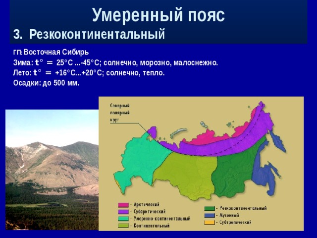 Умеренный континентальный пояс россии. Умеренный континентальный климатический пояс. Климат умеренный климат. Арктический климатический пояс.