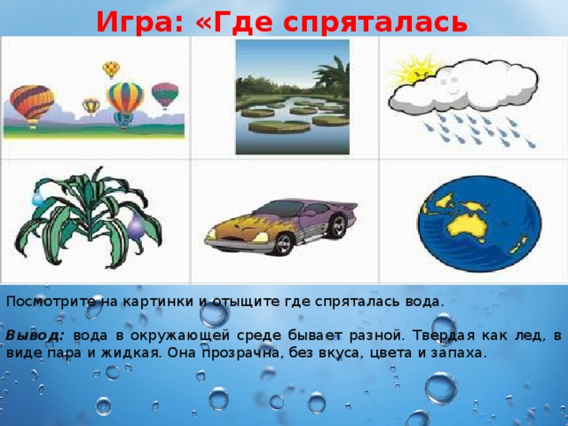 Где вода картинки