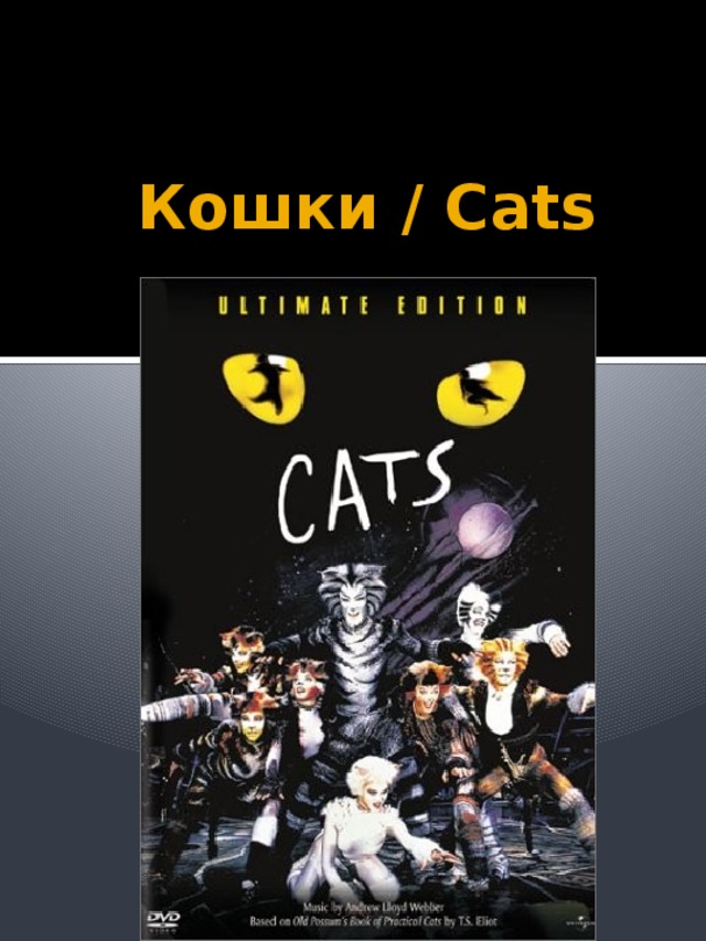 Мюзикл кошки презентация