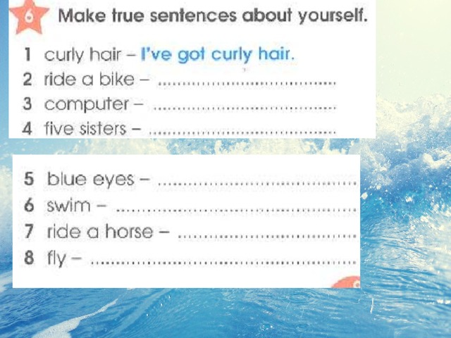 Use the phrases to write true sentences. Write sentences about your Country. Make true sentences about your Country use models. Write sentences about your Country in Russia.