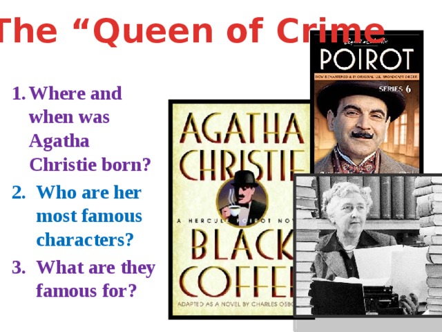The “Queen of Crime