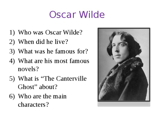 Oscar Wilde