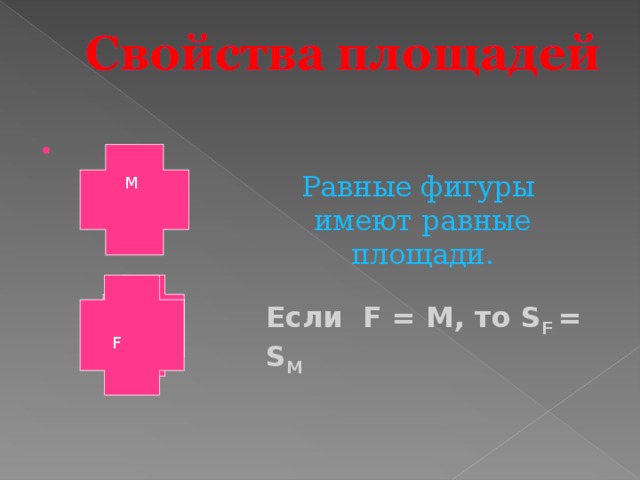 Презентация равные фигуры